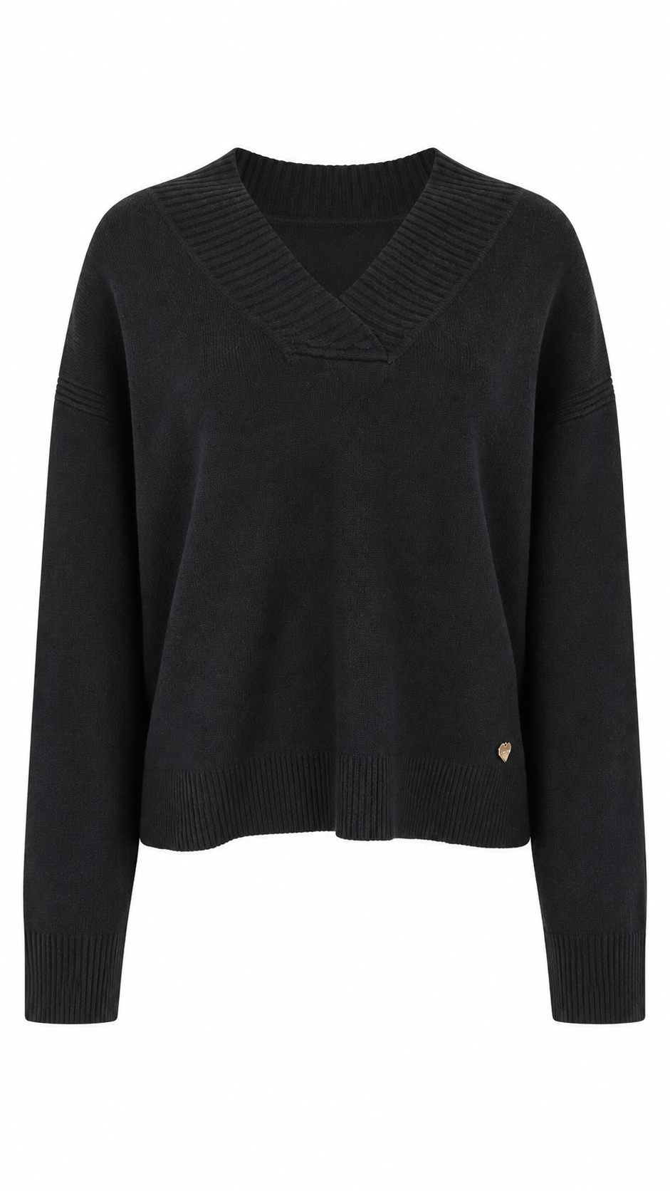 Pullover morbido con scollo a V