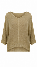 Maglia traforata oversize