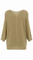 Maglia traforata oversize
