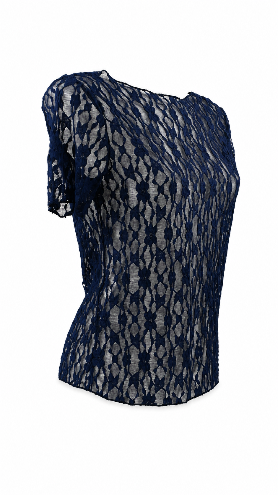T-shirt in pizzo