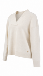Pullover morbido con scollo a V