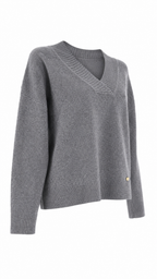Pullover morbido con scollo a V