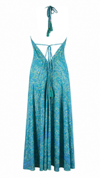 Abito lungo fantasia paisley