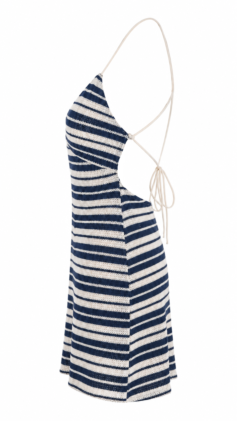 Strapless short dress with tiered skirt