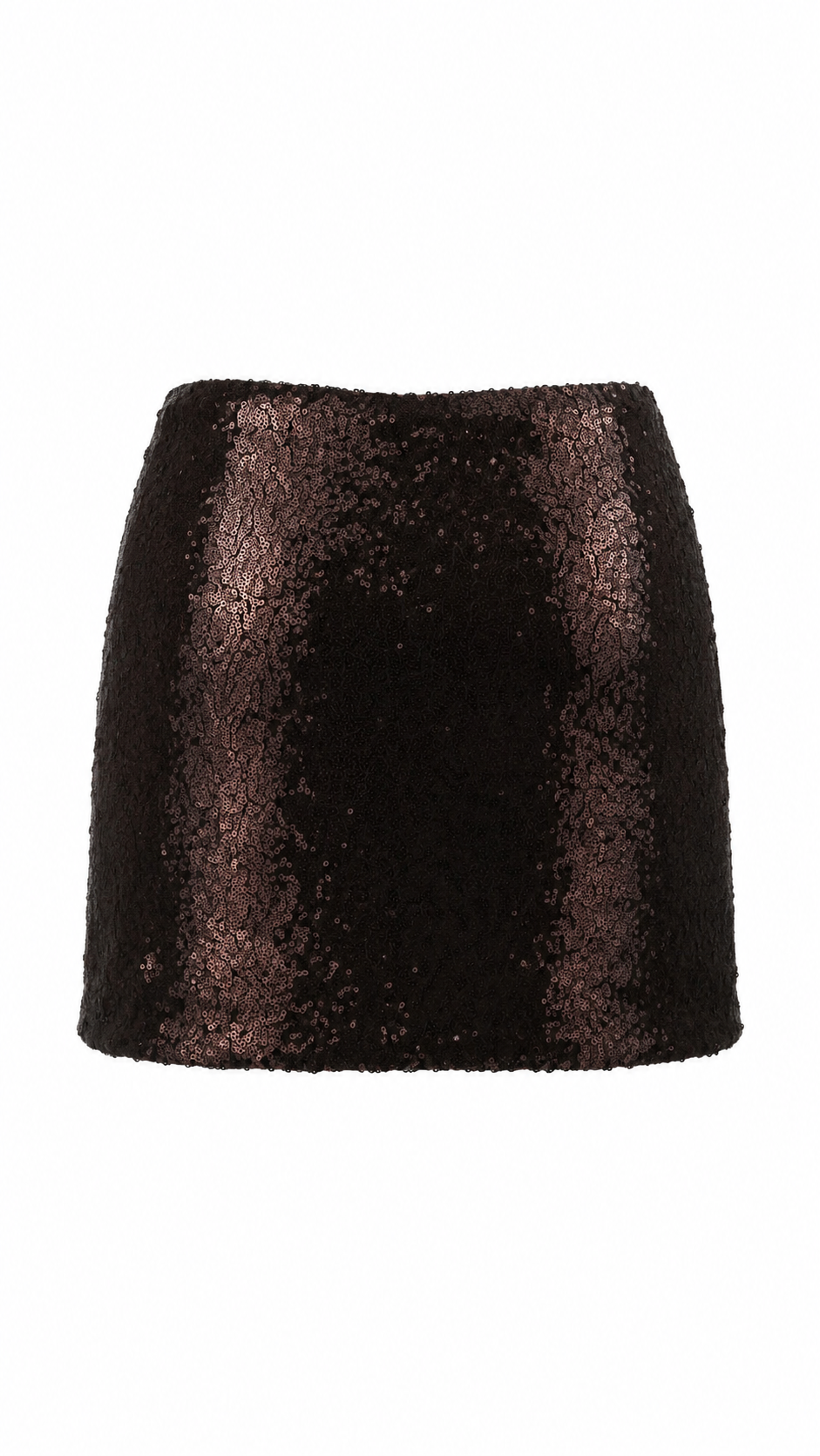 Minigonna con paillettes