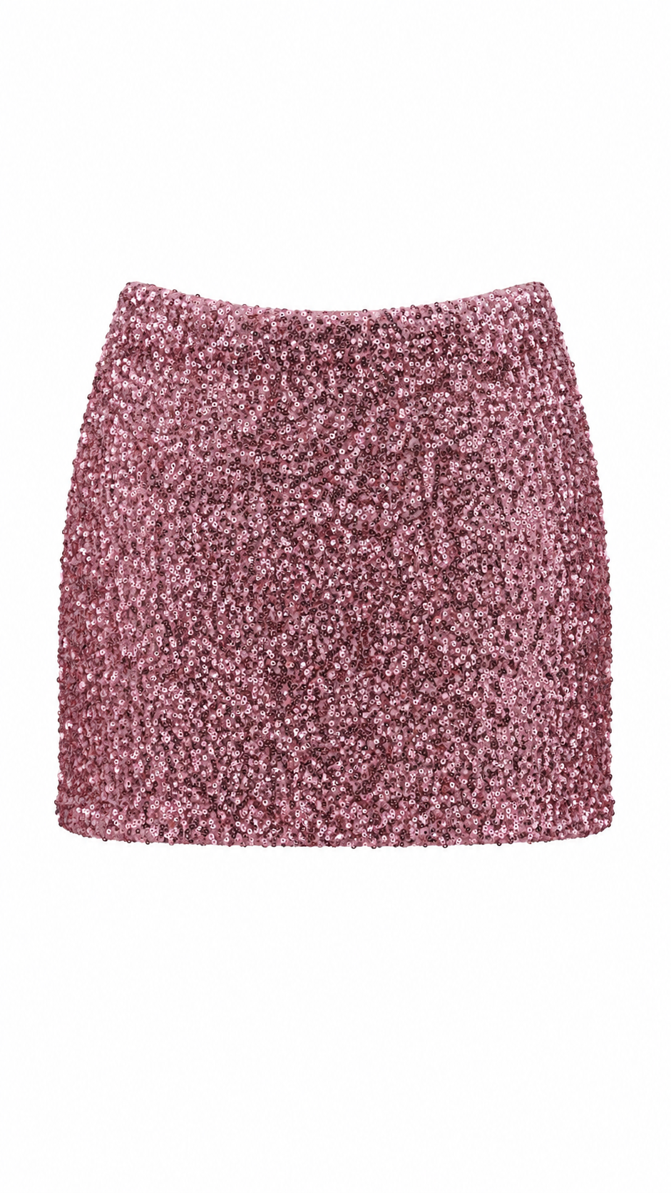 Minigonna con paillettes