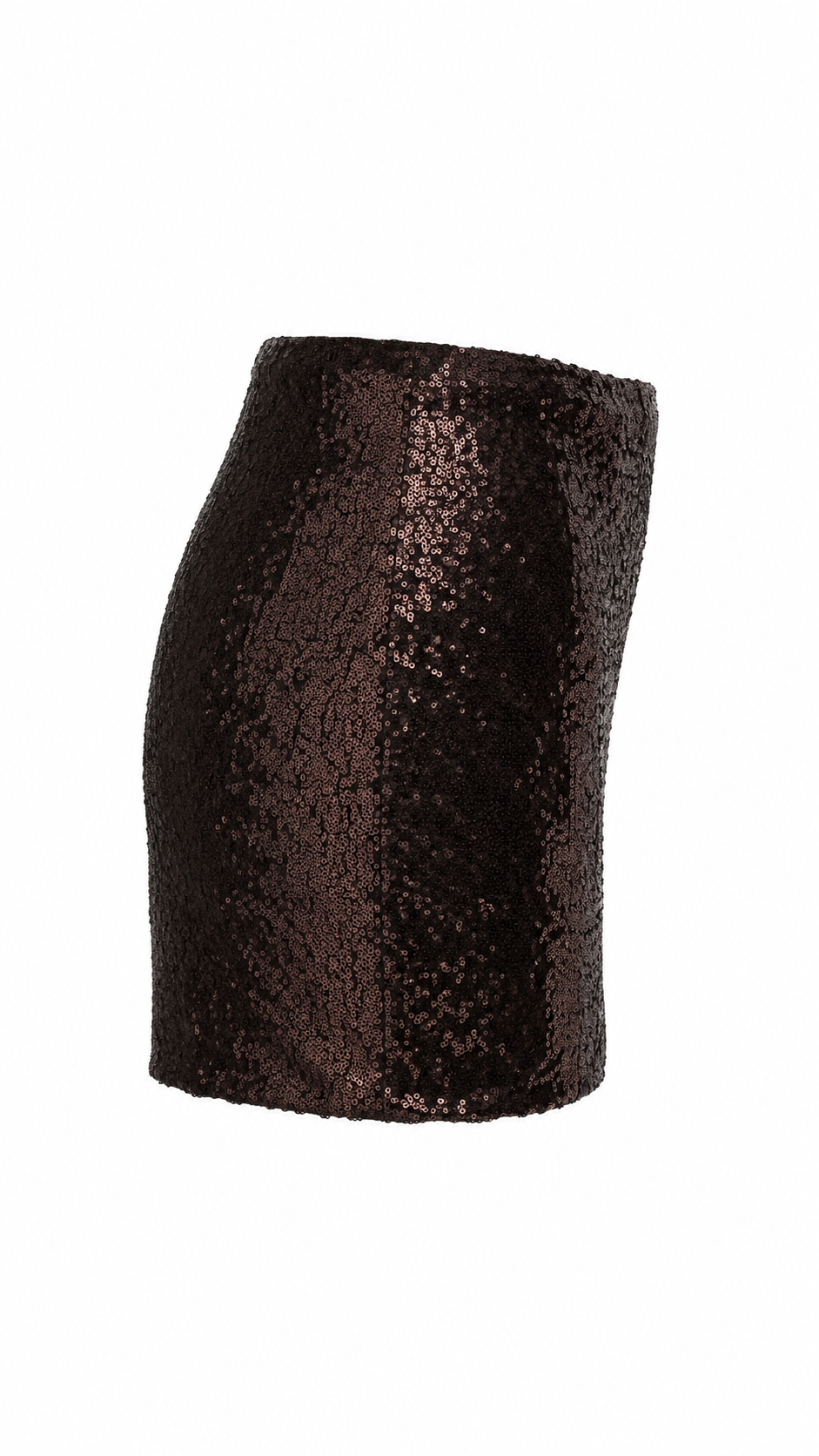 Minigonna con paillettes
