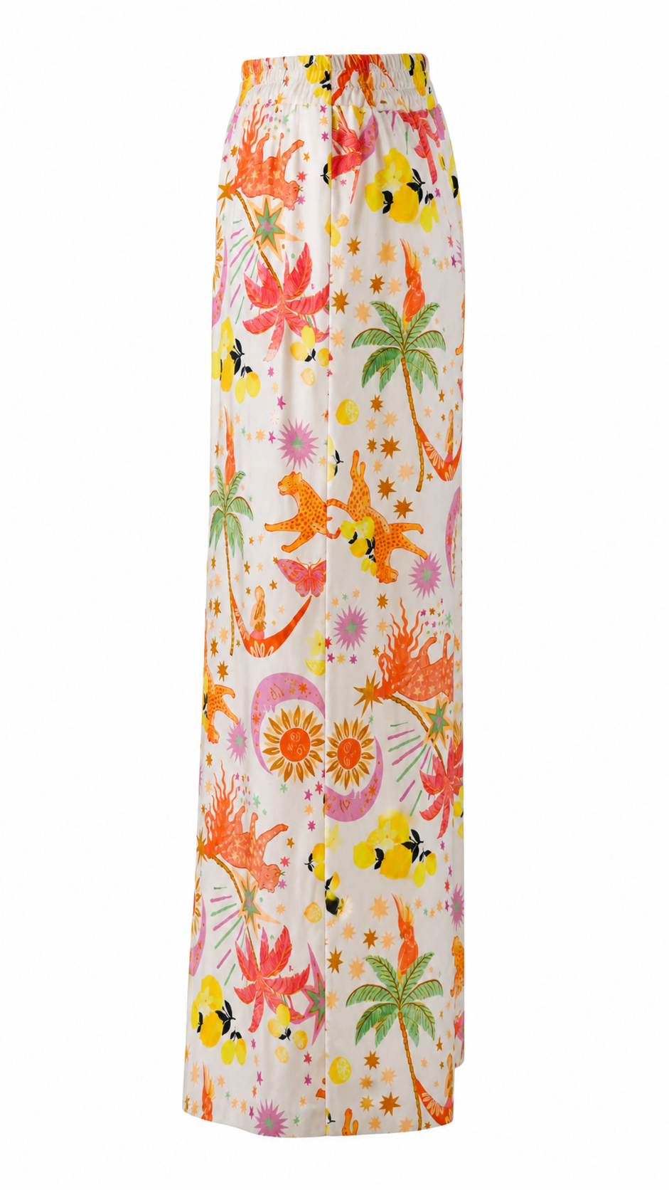 Pantaloni a fantasia tropicale