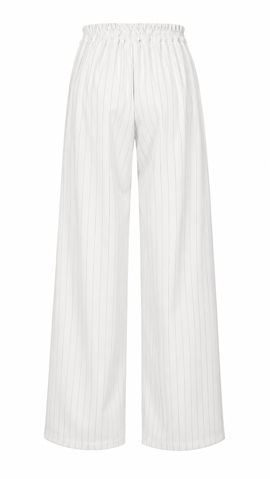 Pantalone ampio a righe verticali
