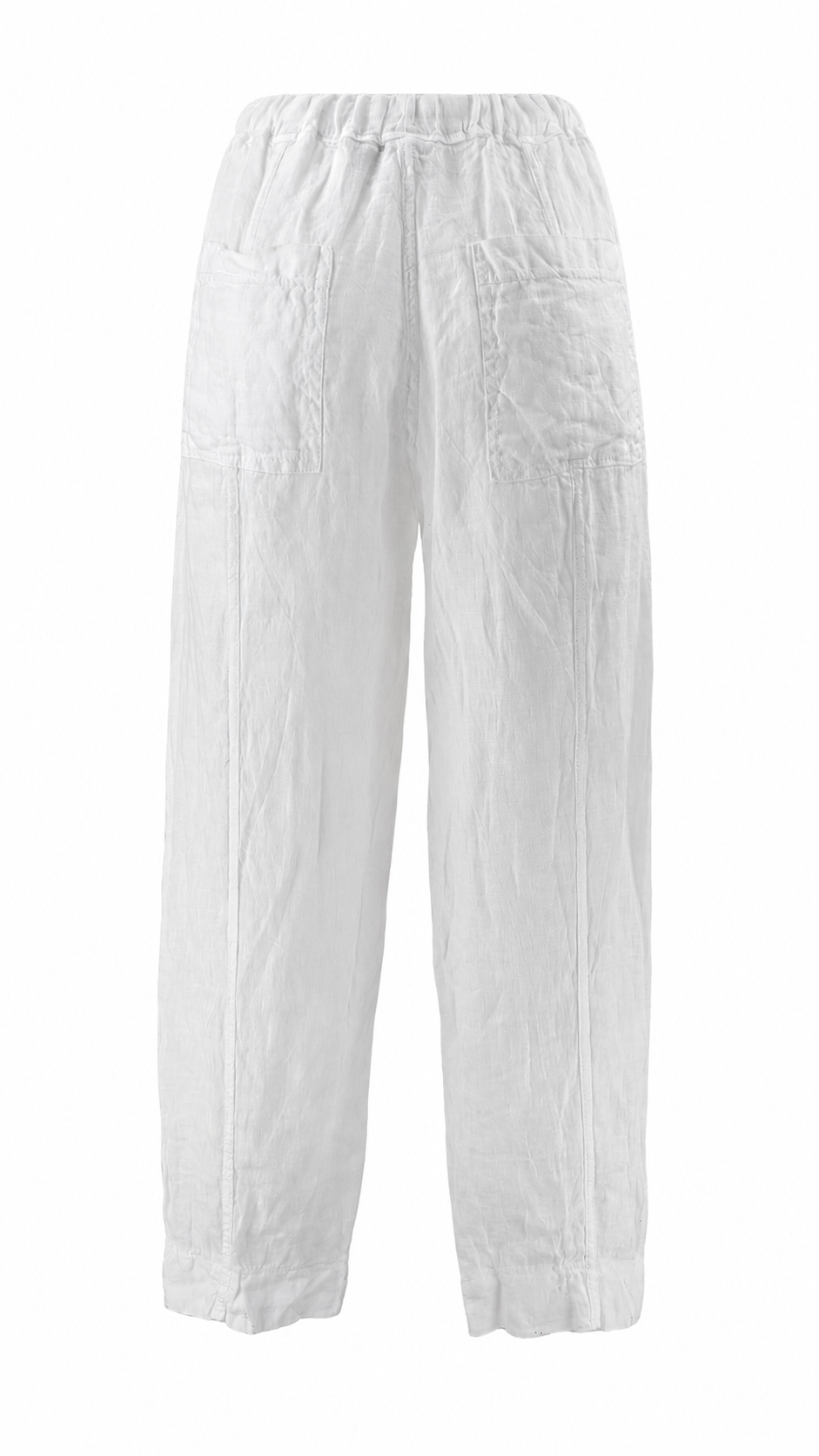 Pantalone a sigaretta in lino