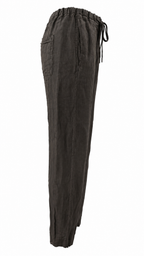 Pantalone a sigaretta in lino