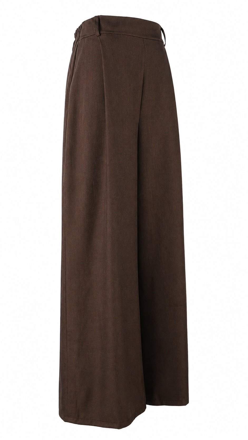 Pantalone ampio con pieghe
