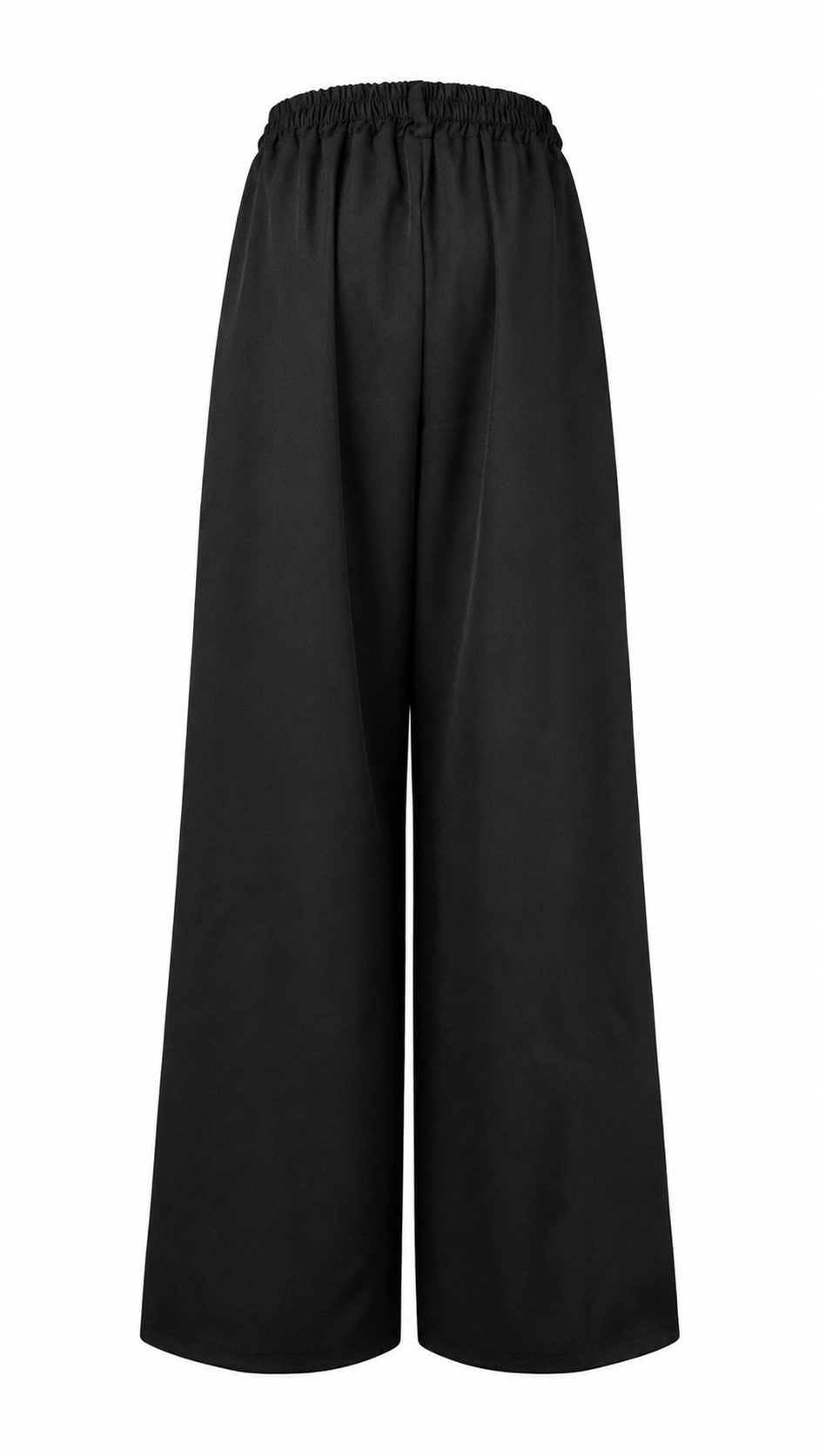 Pantalone ampio con pieghe