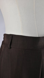 Pantalone ampio con pieghe