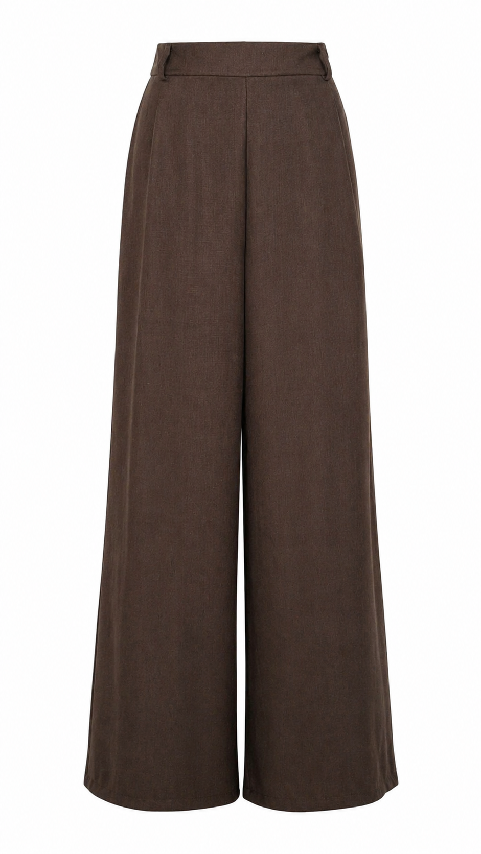 Pantalone ampio con pieghe