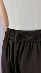 Pantalone ampio con pieghe