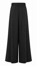 Pantalone ampio con pieghe