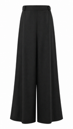 Pantalone ampio con pieghe