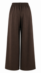 Pantalone ampio con pieghe