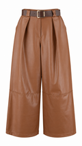 Pantaloni effetto pelle