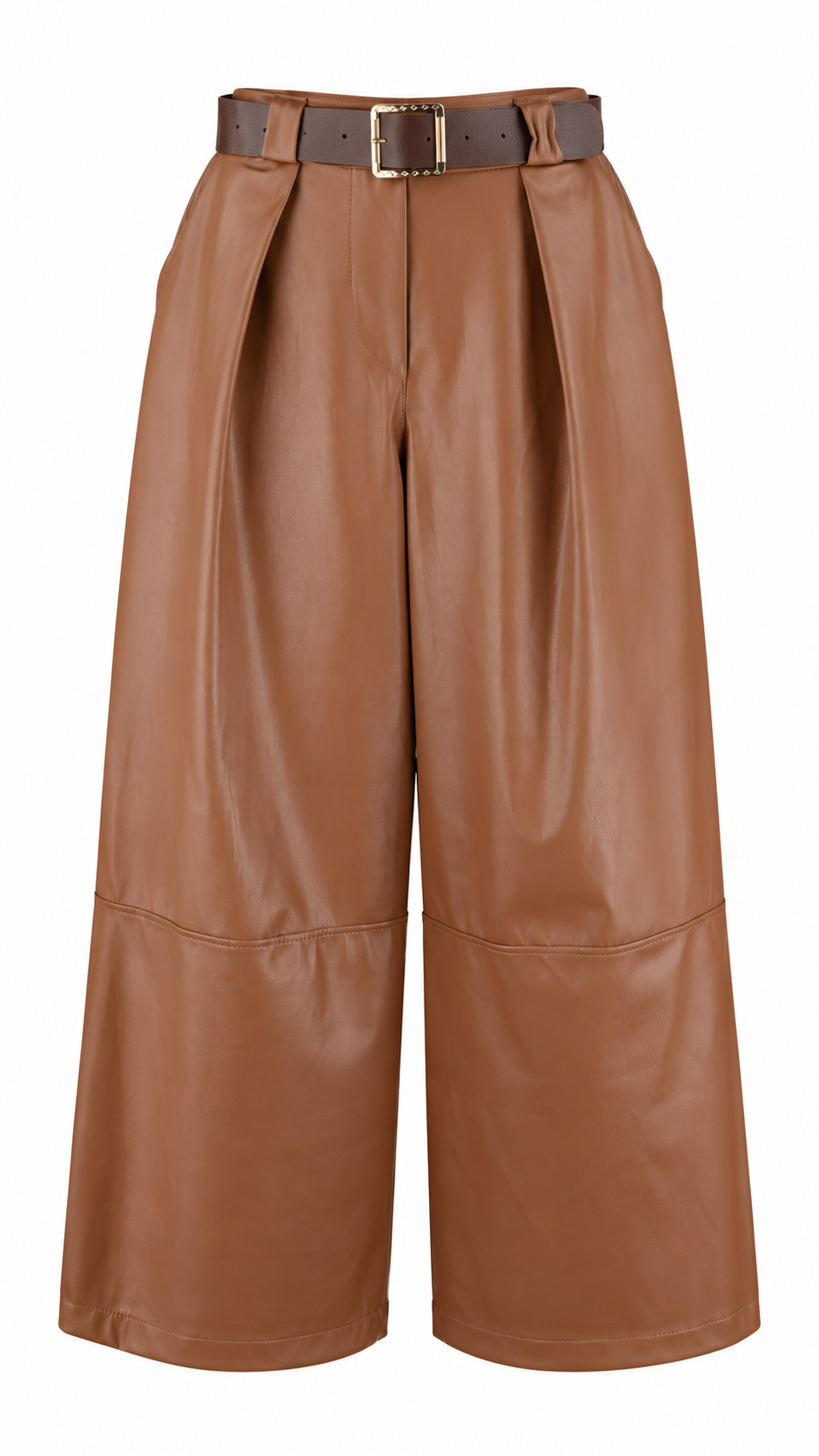 Pantaloni effetto pelle