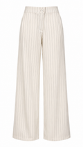 Pantalone ampio a righe verticali