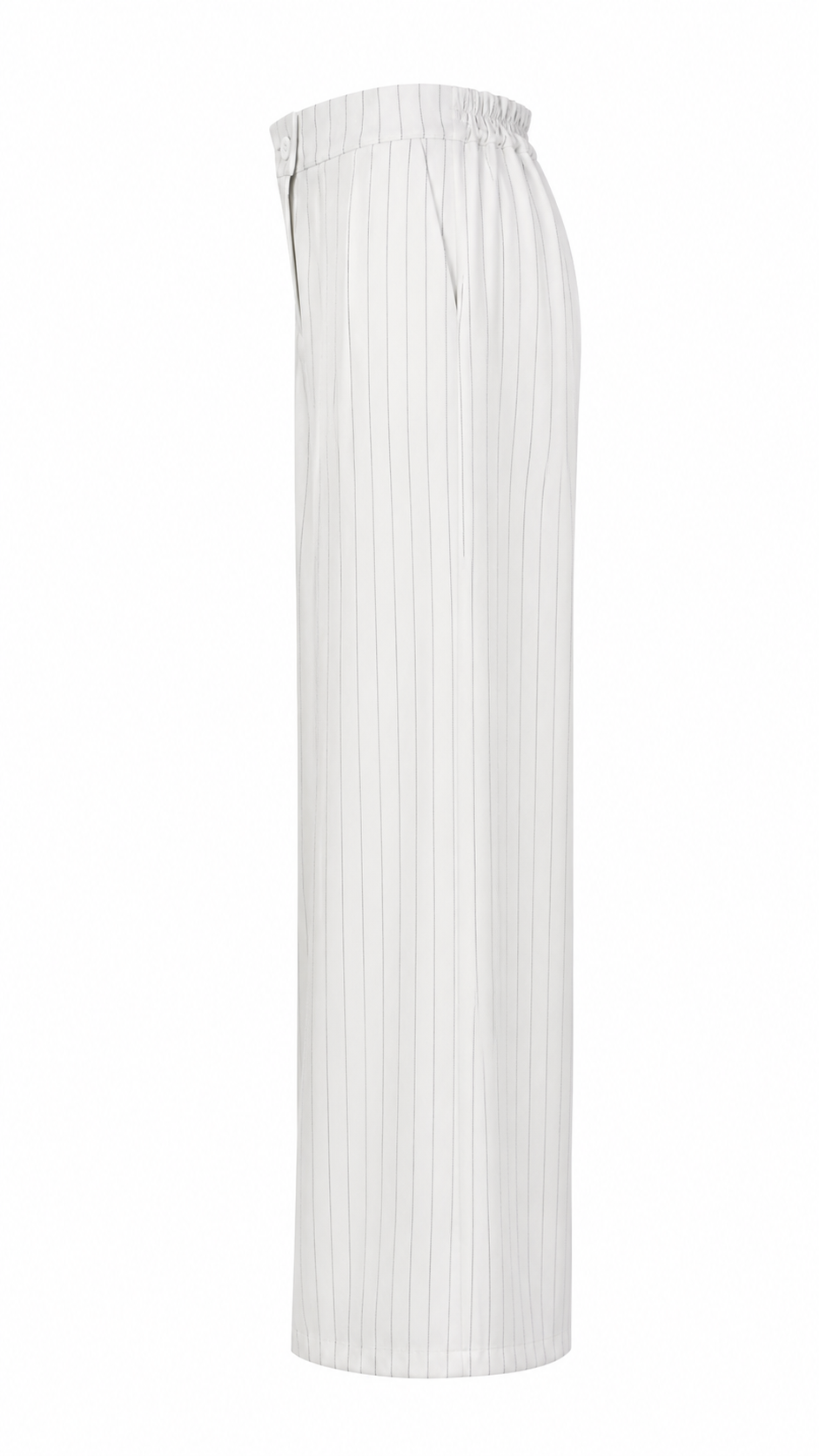 Pantalone ampio a righe verticali