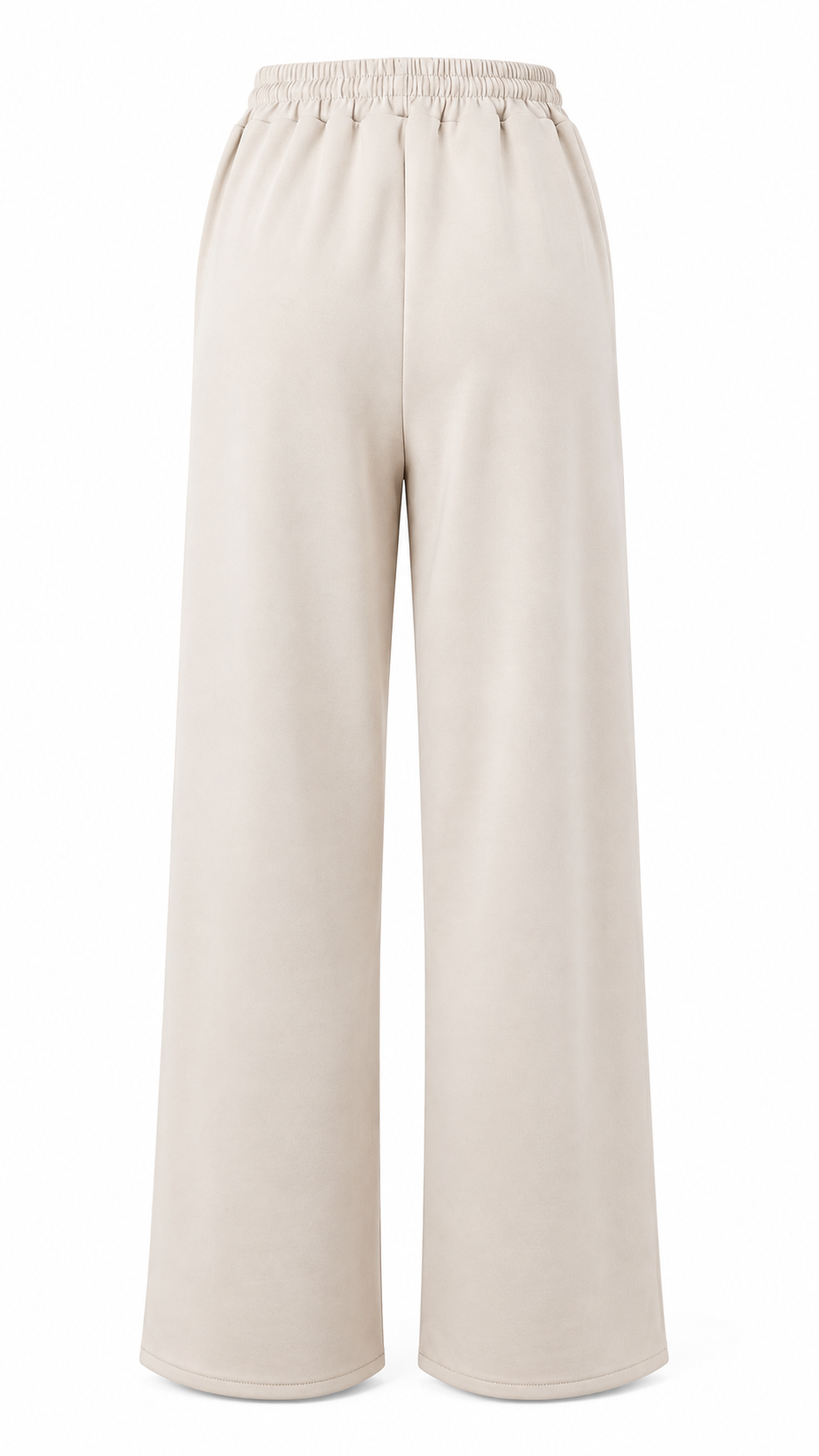 Women’s Wide-Leg Palazzo Trousers with Elasticated Drawstring Waist