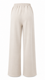 Women’s Wide-Leg Palazzo Trousers with Elasticated Drawstring Waist