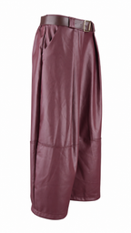 Pantaloni effetto pelle