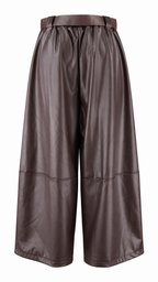 Pantaloni effetto pelle
