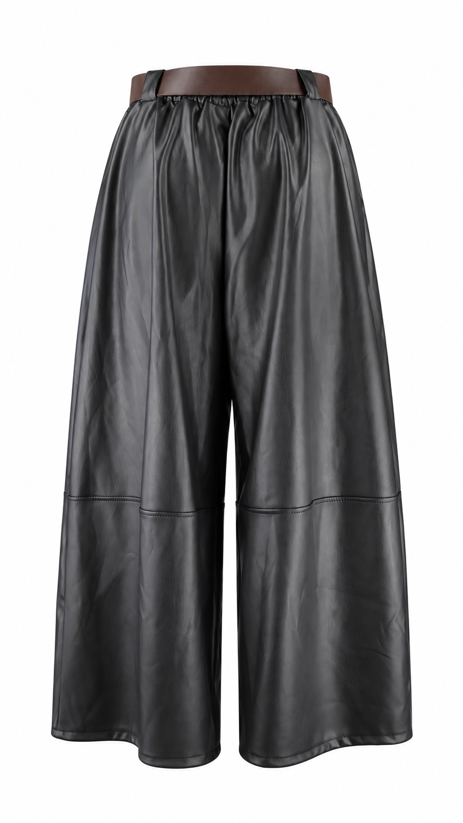Pantaloni effetto pelle