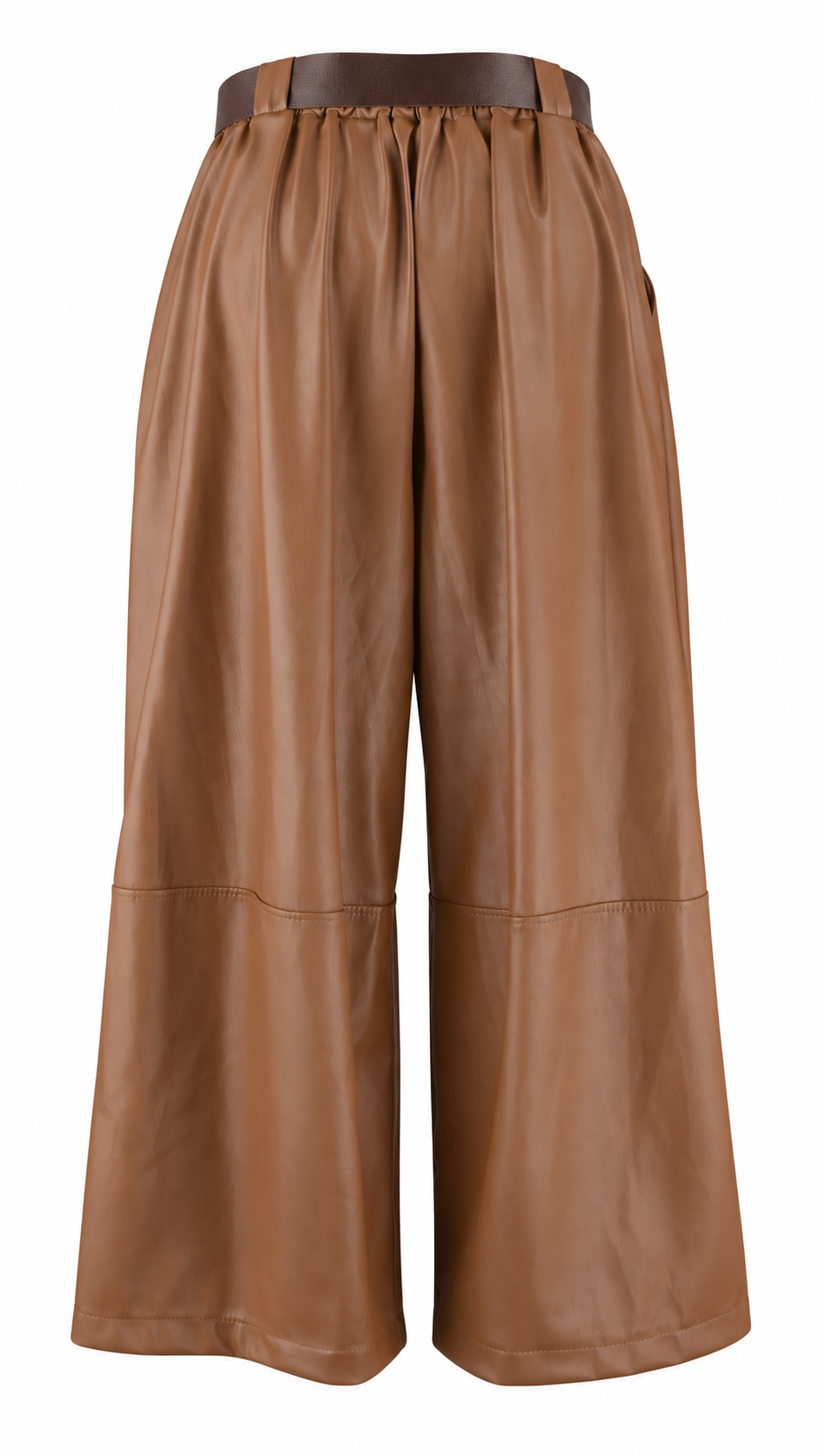 Pantaloni effetto pelle