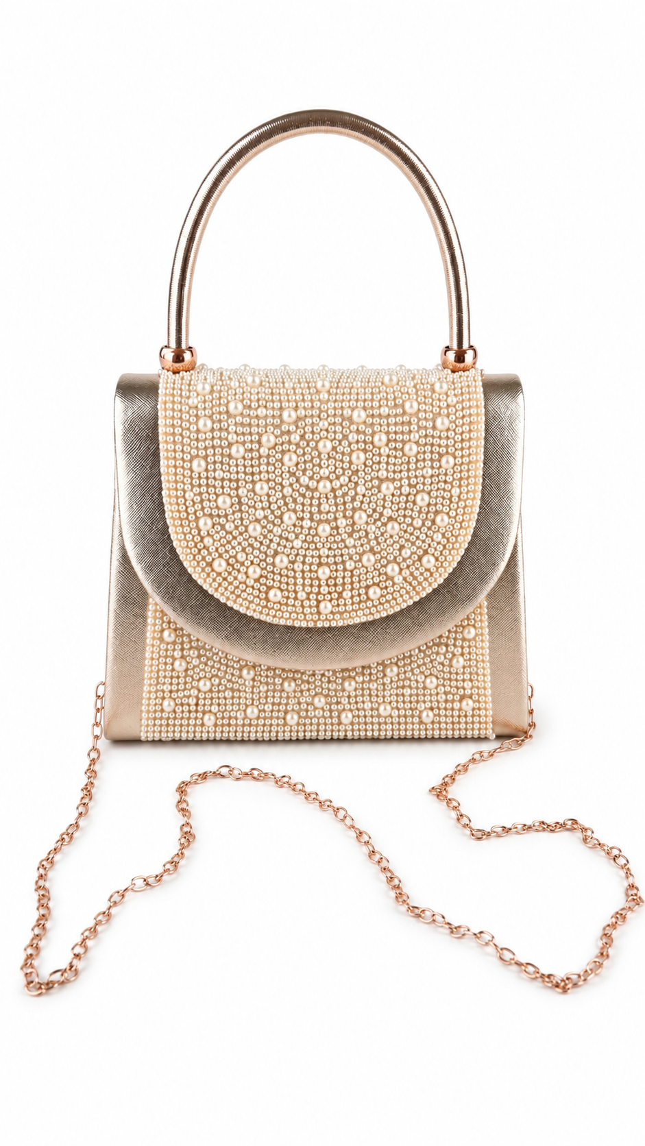 Borsa da cerimonia con perle
