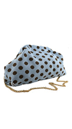 Clutch bag a pois