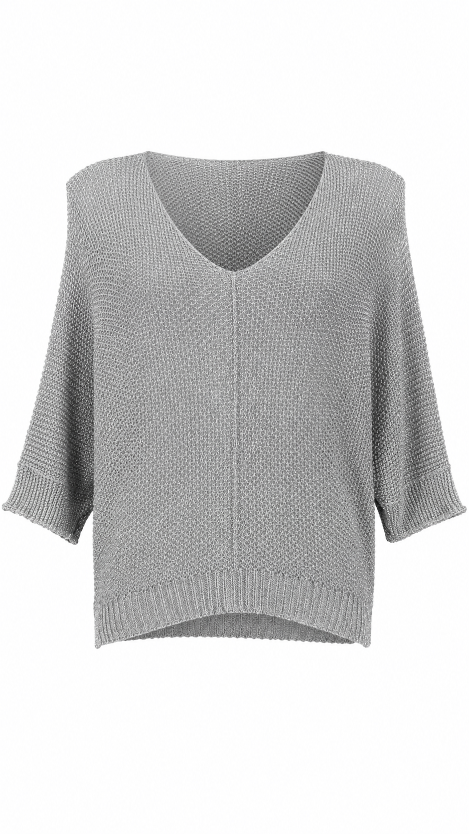 Maglia traforata oversize