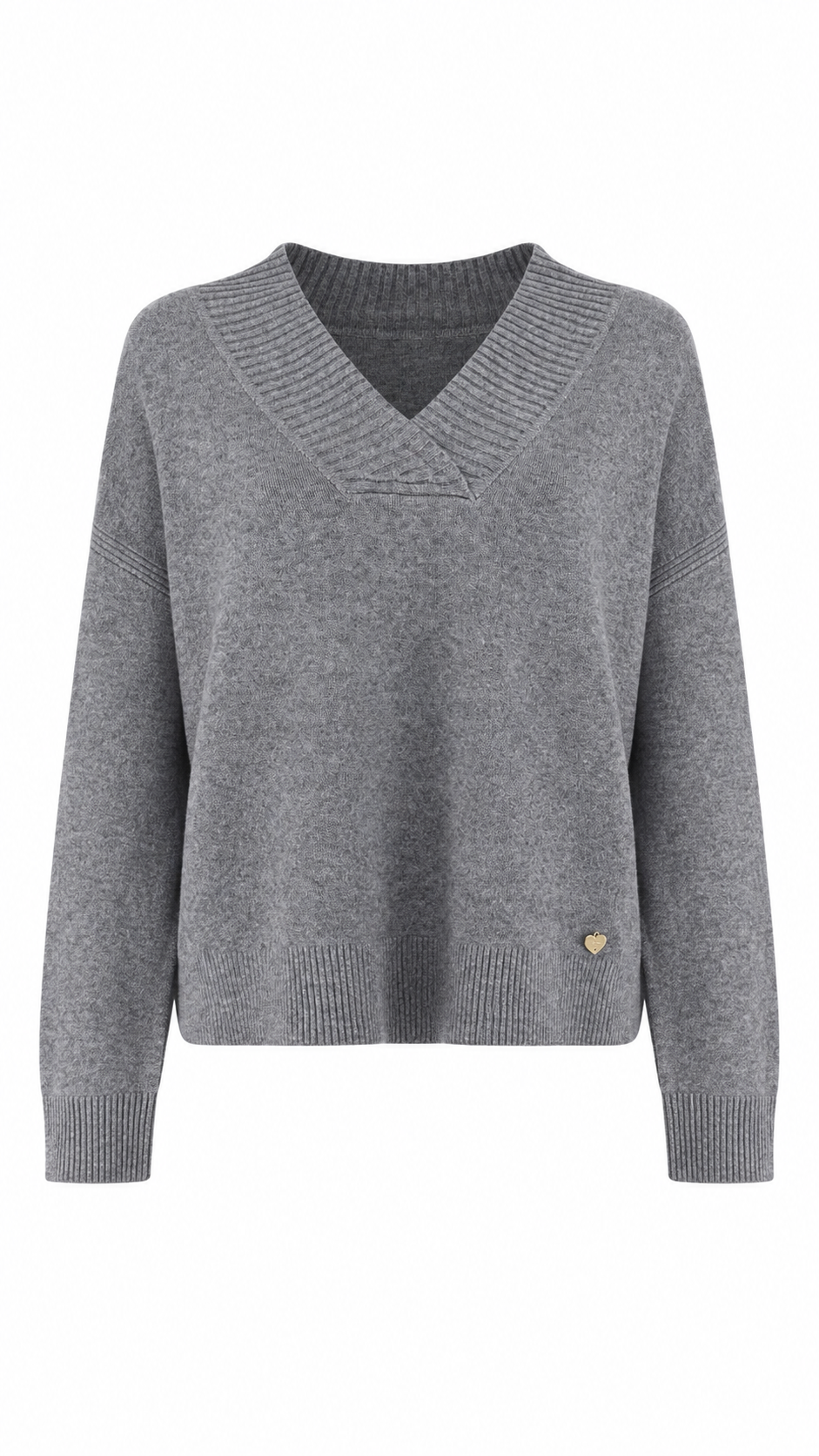 Pullover morbido con scollo a V