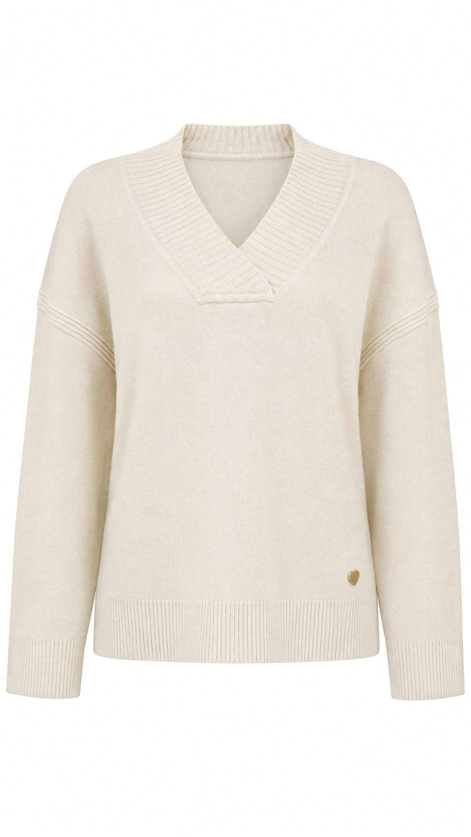Pullover morbido con scollo a V