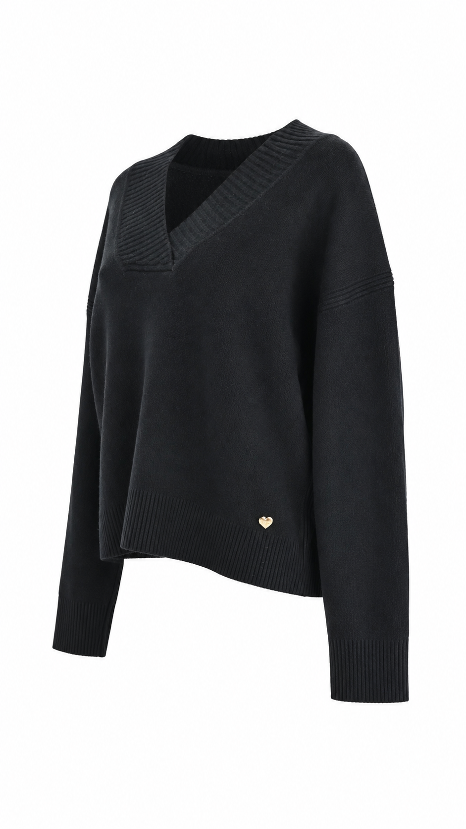 Pullover morbido con scollo a V