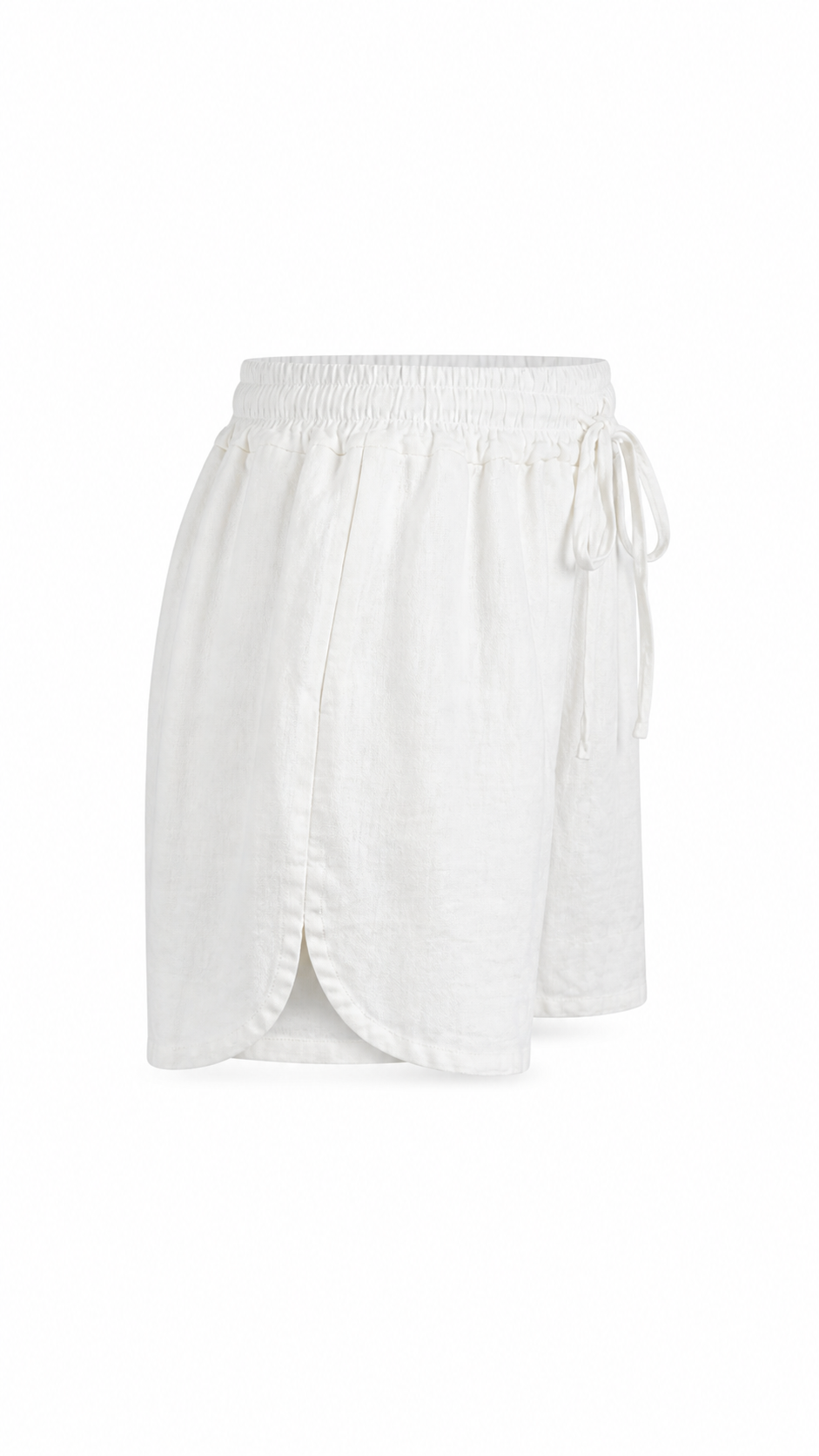 Pantaloncini in lino e cotone