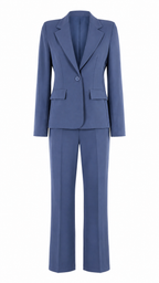 Blazer sartoriale monopetto con revers classici