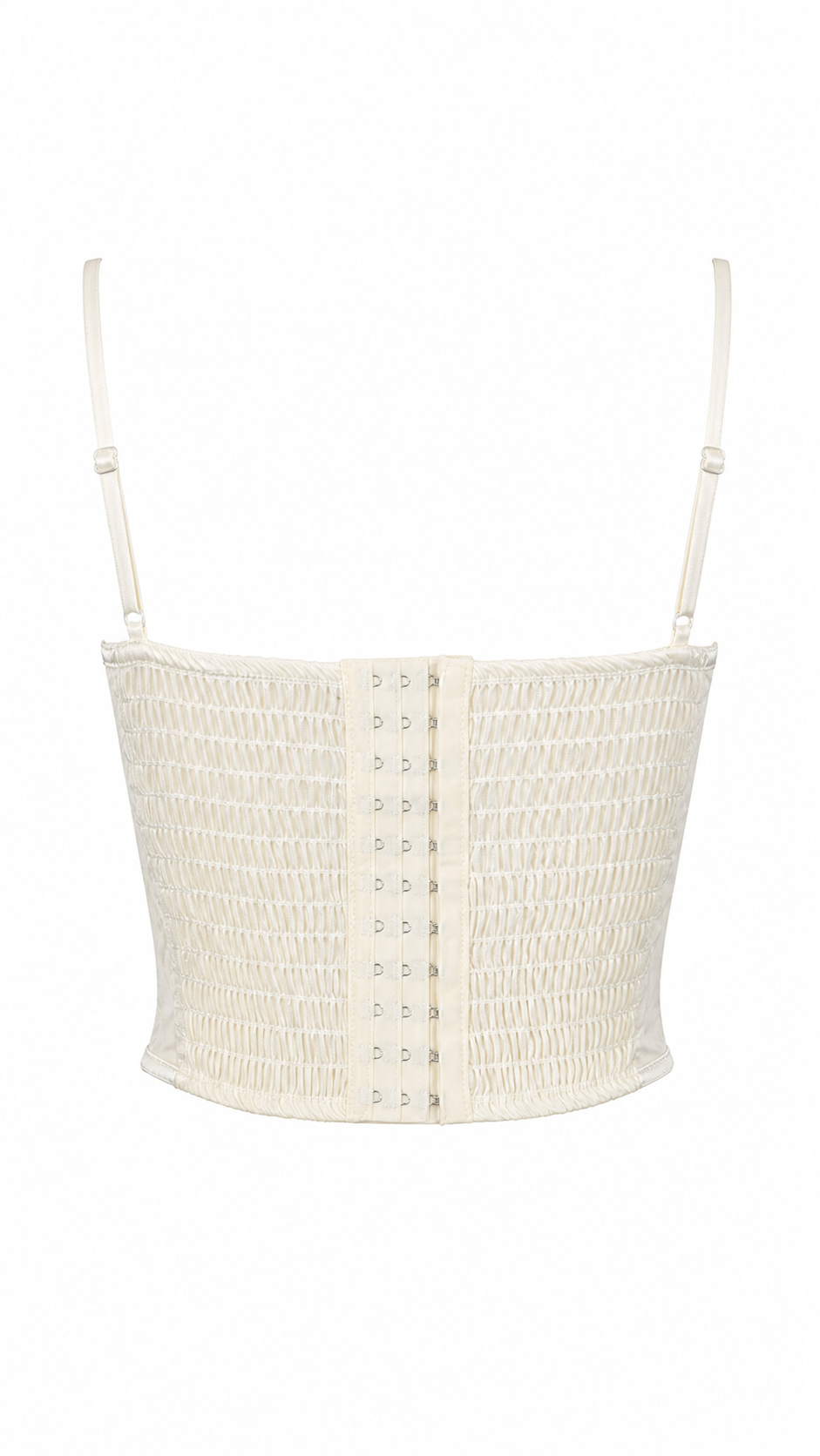 Top a corsetto con fiori