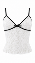 Strapless short dress with tiered skirt