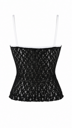 Strapless short dress with tiered skirt