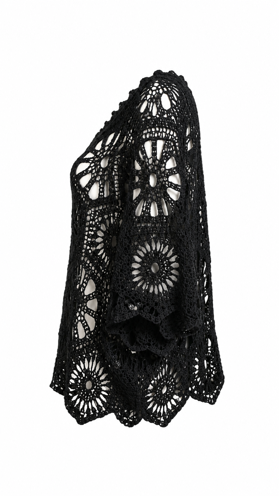 Strapless short dress with tiered skirt