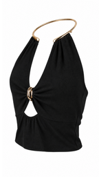 Strapless short dress with tiered skirt