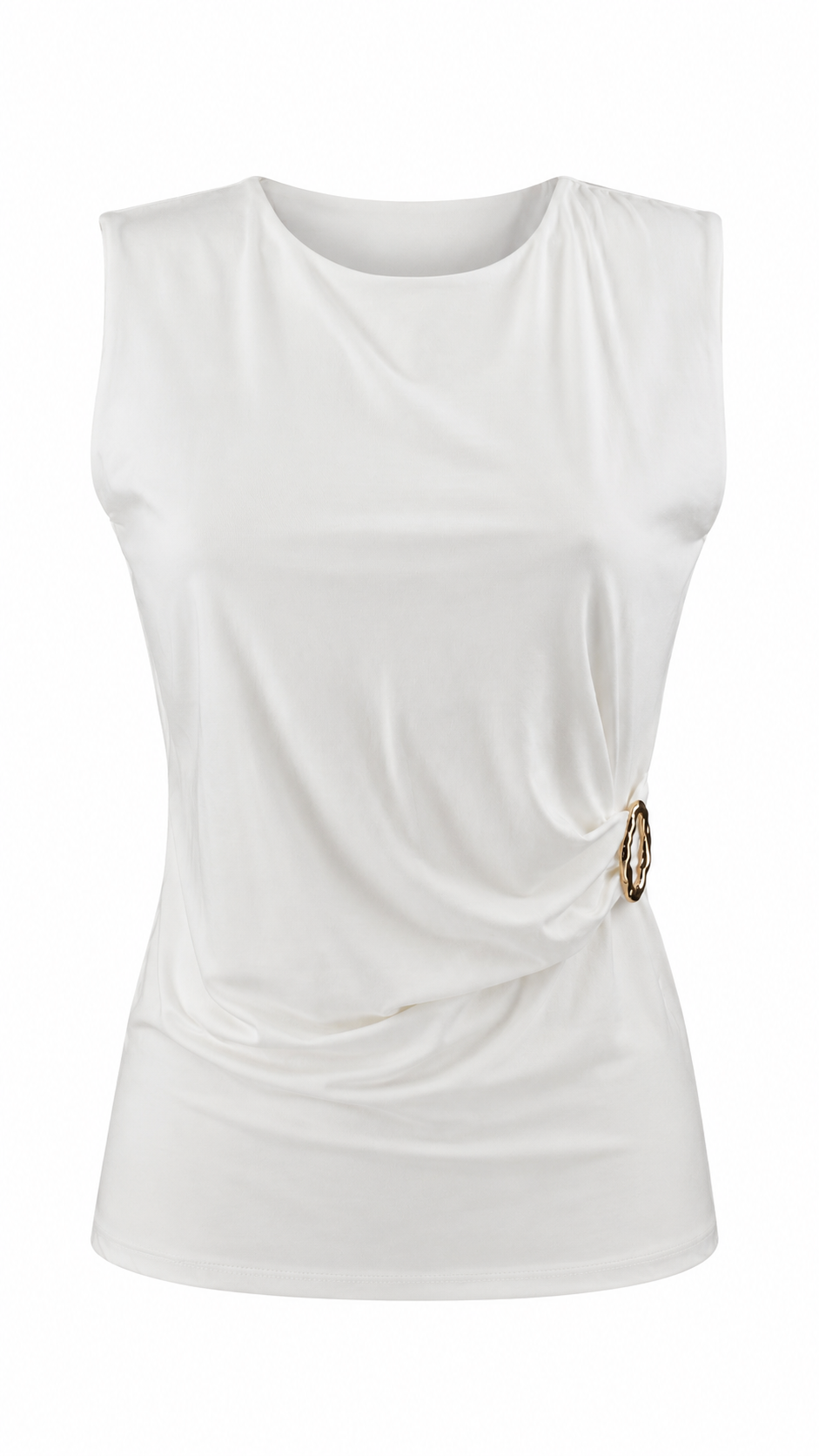 Strapless short dress with tiered skirt