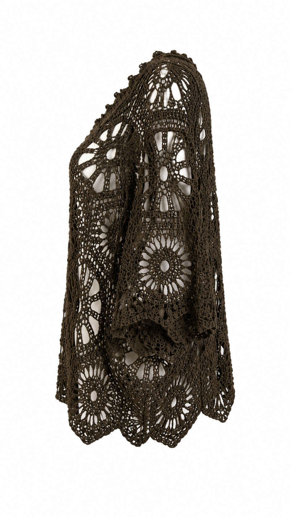 Strapless short dress with tiered skirt