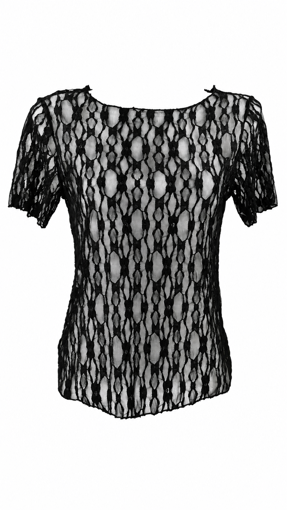 T-shirt in pizzo