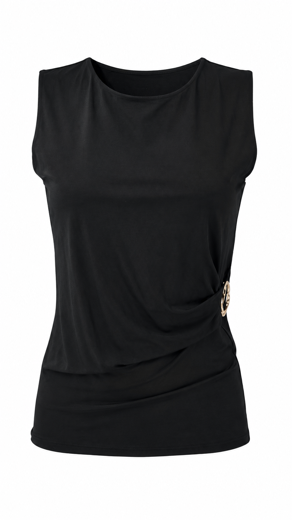 Strapless short dress with tiered skirt